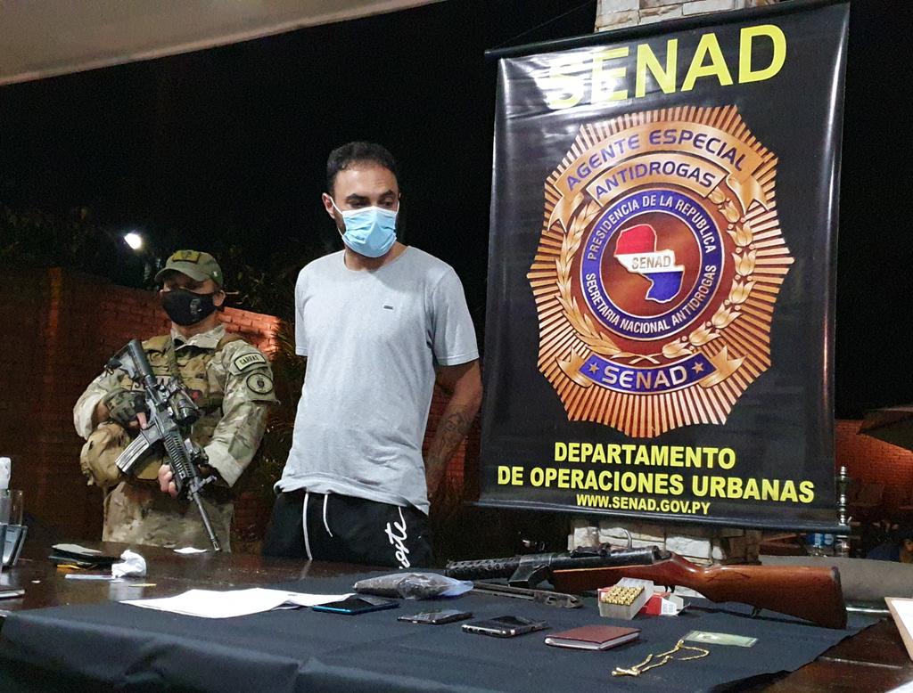 Cae presunto integrante del Comando Vermelho