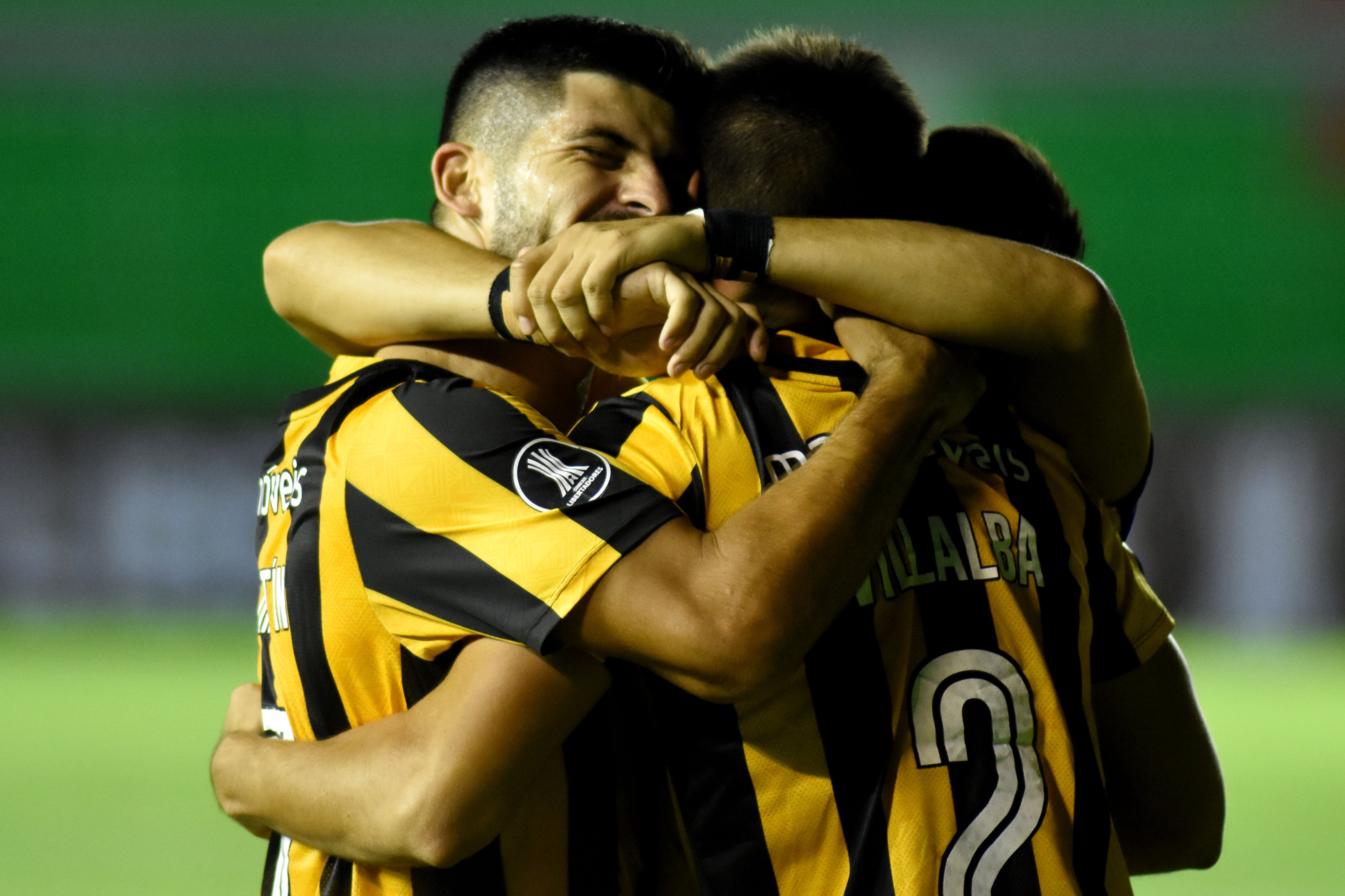 . El aborigen conquistó su primer partido por 4 goles contra 1 ante el equipo boliviano, Royal Pari. Foto: Conmebol.