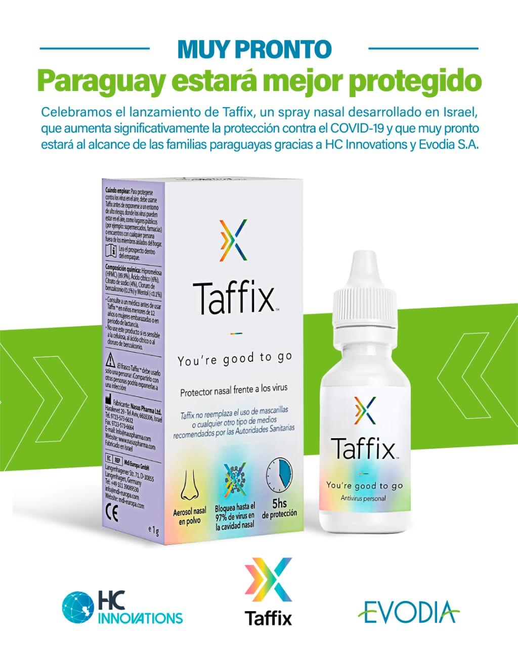 HC Innovations traerá a Paraguay el inhalador nasal Taffix - Unicanal
