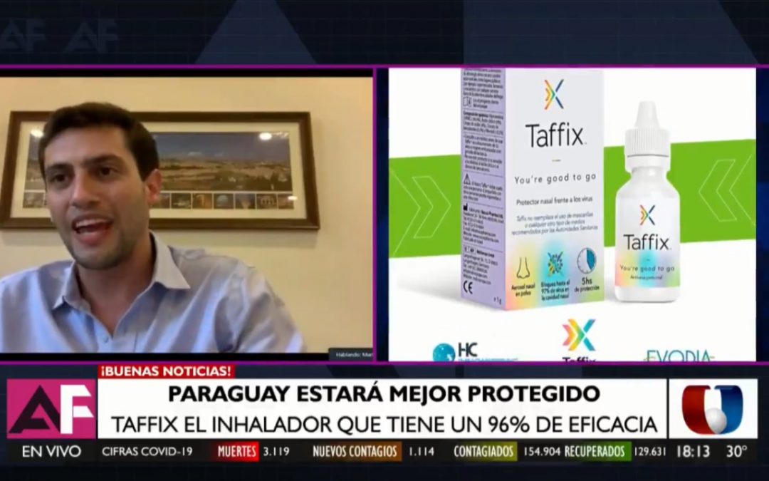HC Innovations traerá a Paraguay el inhalador nasal Taffix