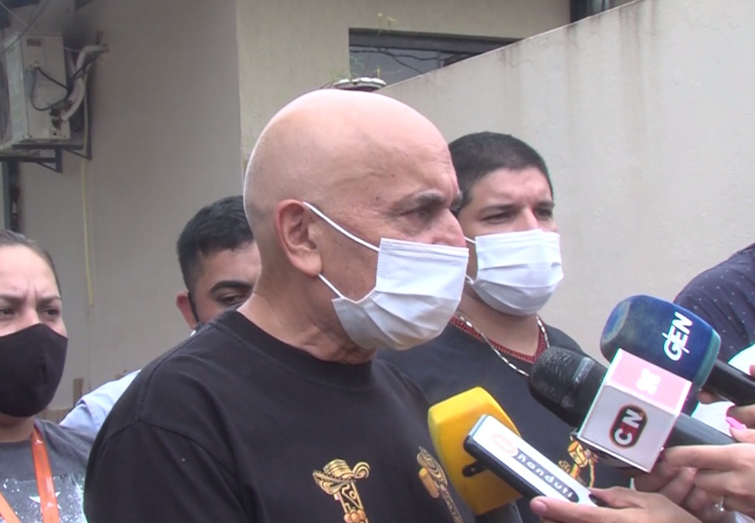 Dictan libertad ambulatoria a Rubén Valdez. Foto: Unicanal.