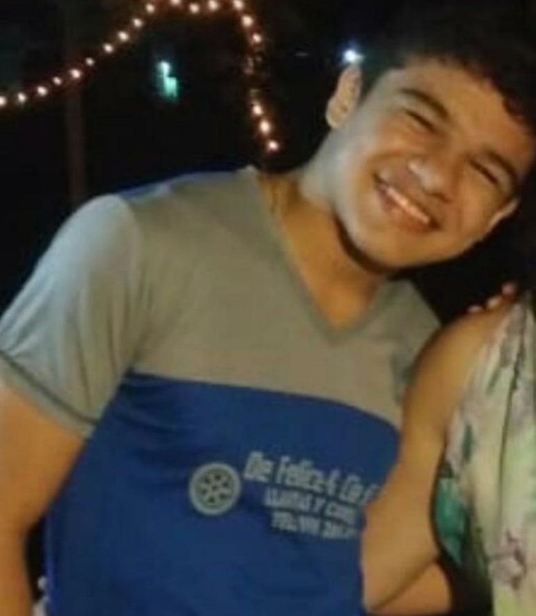 Policías confirmaron que el cuerpo encontrado se trata de Bruno Matías Gómez Ferreira, a medios locales. Foto: gentileza.