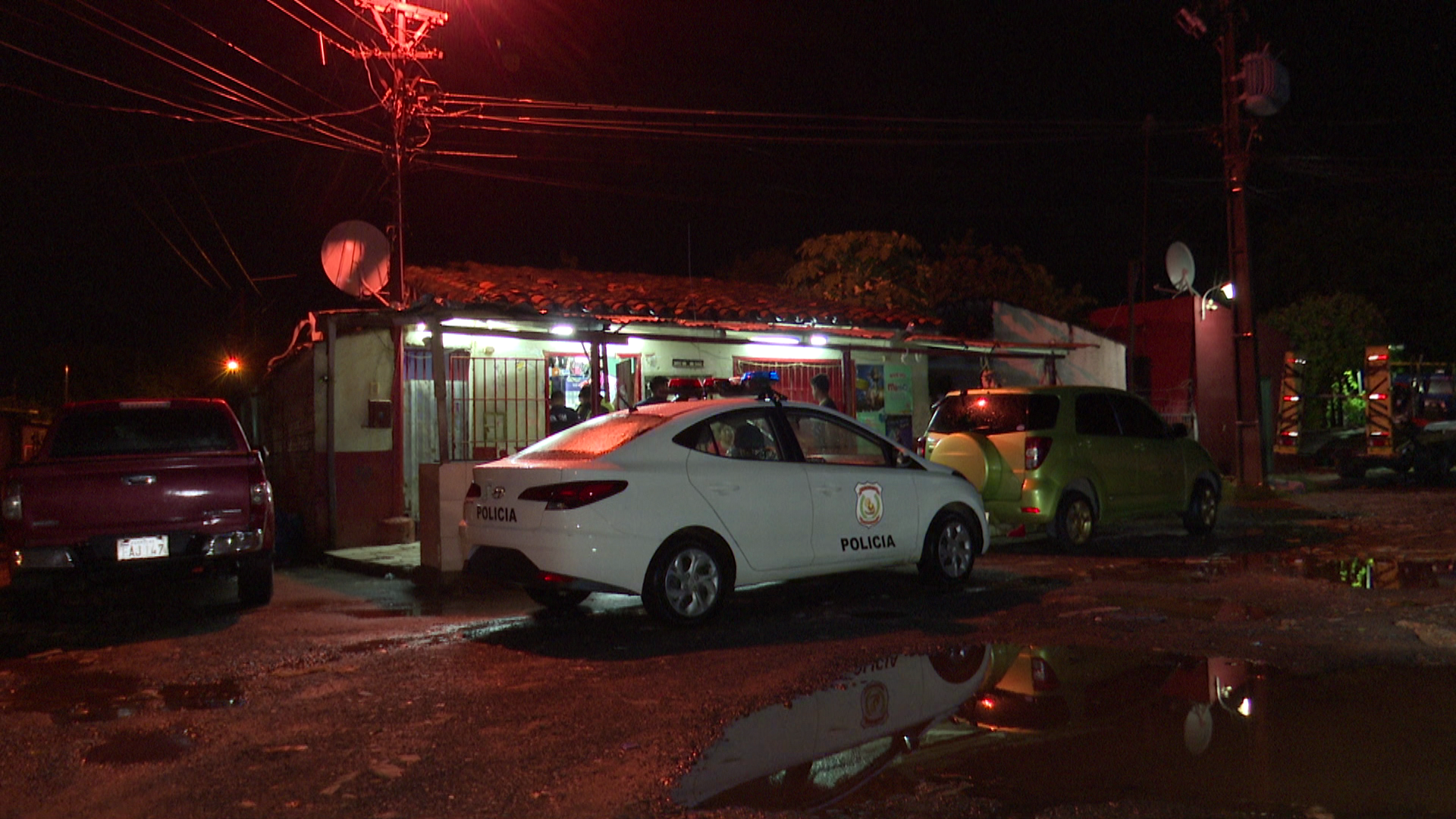En el barrio Tablada de Asunción, delincuentes irrumpieron una bodega. Foto: captura de pantalla.