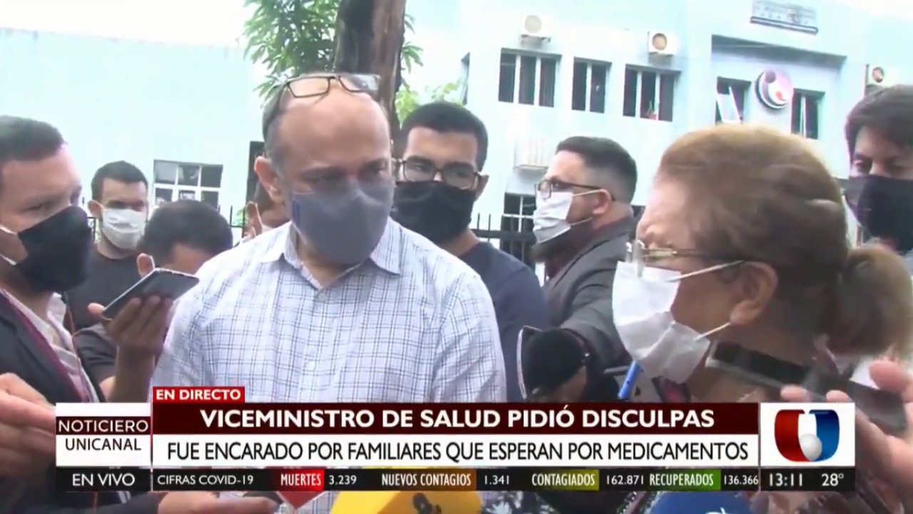 Viceministro de Salud pidió disculpas a familiares de pacientes en el Ineram