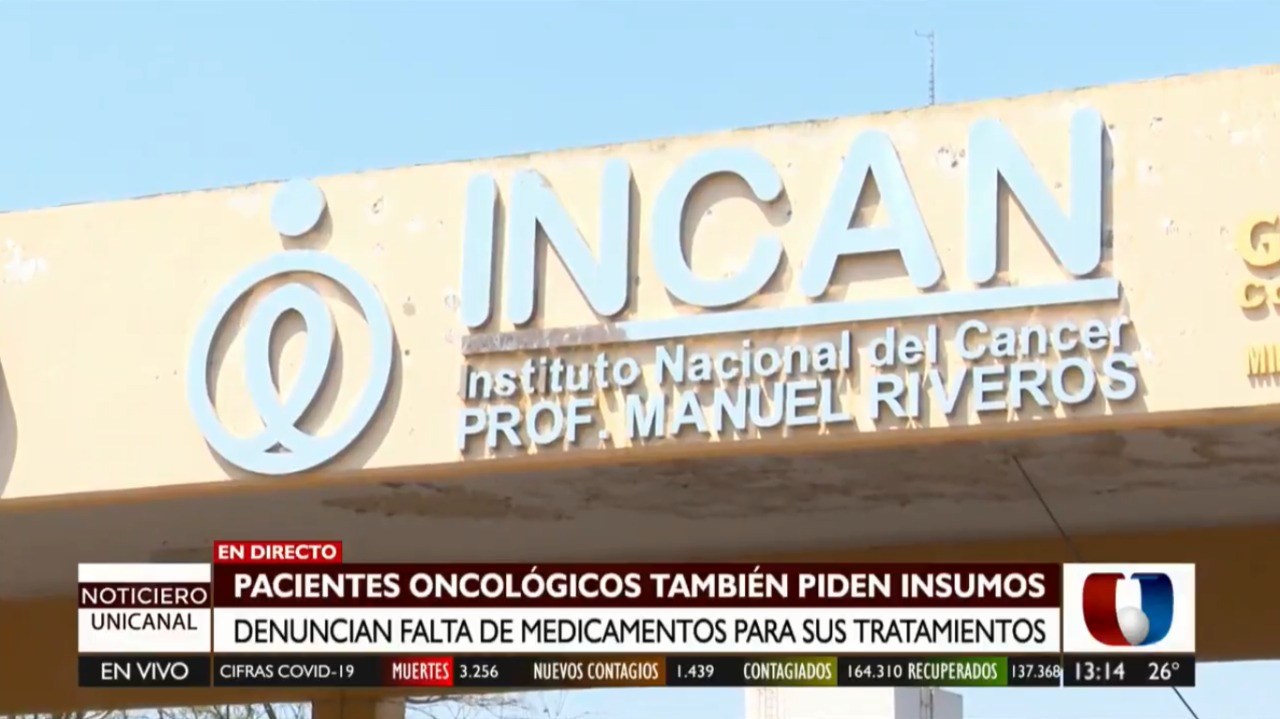 Pacientes oncológicos también claman por insumos