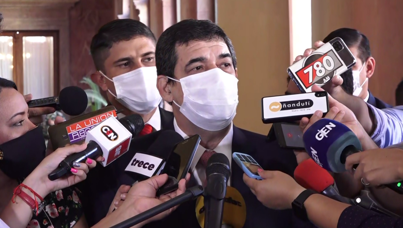 Hugo Velázquez, vicepresidente de la República. Foto: Captura de pantalla.