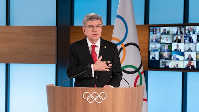 Thomas Bach, presidente del Comité Olímpico Internacional. Foto: EFE.