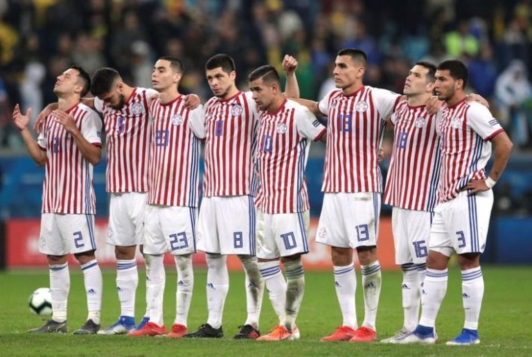 Selección paraguaya. Foto: APF.