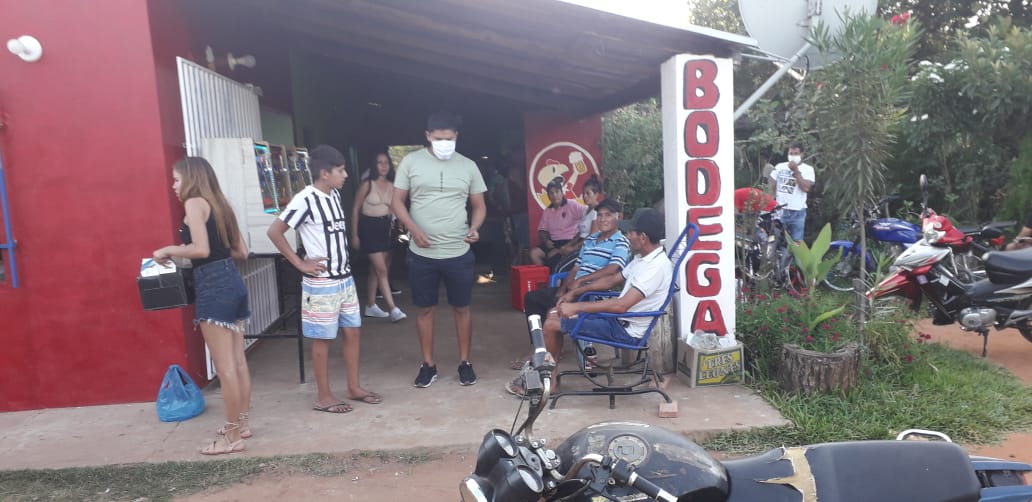 Más de 400 personas se encontraban presenciando un torneo de fútbol femenino en Itá. Foto: gentileza.
