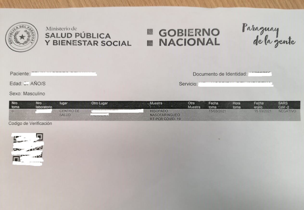 El hombre reconoció que la prueba adulterada lo adquirió de un cyber.