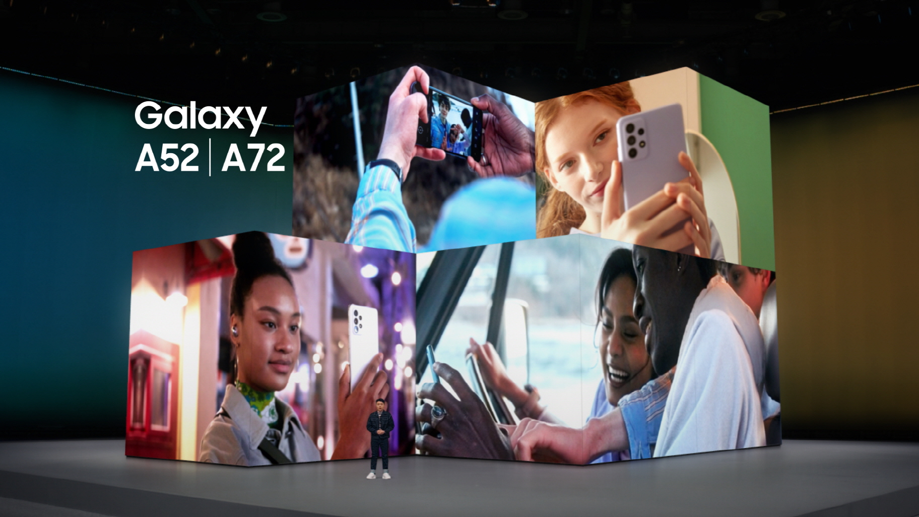 La serie Galaxy A también ampliará la experiencia móvil. Foto: Samsung