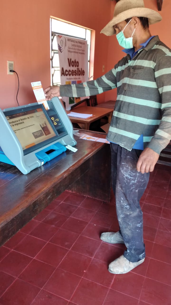 Cerca de 5.000 personas ya practicaron con las máquinas de votación