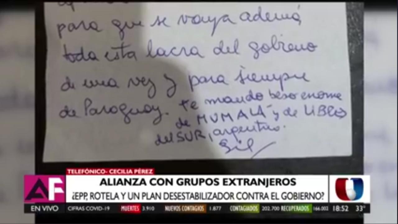 Plan desestabilizador: ministra de Justicia habla de cooperación externa