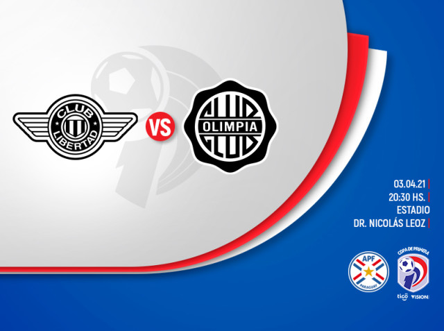 Olimpia y Libertad se enfrentan hoy. Foto: APF.