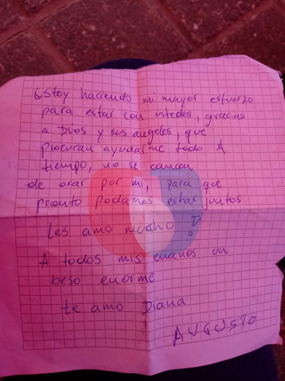 Respuestas de pacientes internados por Covid-19. Foto: Noelia Díaz, cronista de Unicanal.