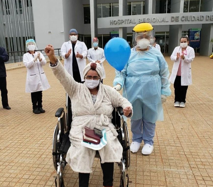 Recuperados organizan colecta para ayudar a pacientes en CDE. Foto: Agencia IP.