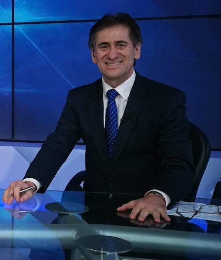Benito Fleitas Guirland, periodista y conductor de Unicanal. Foto: gentileza.