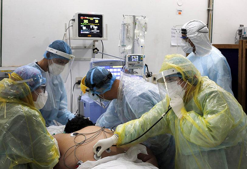 De seguir el ritmo de contagios, el Covid-19 podría convertirse en la primera causa de muerte en el país. Foto: gentileza.