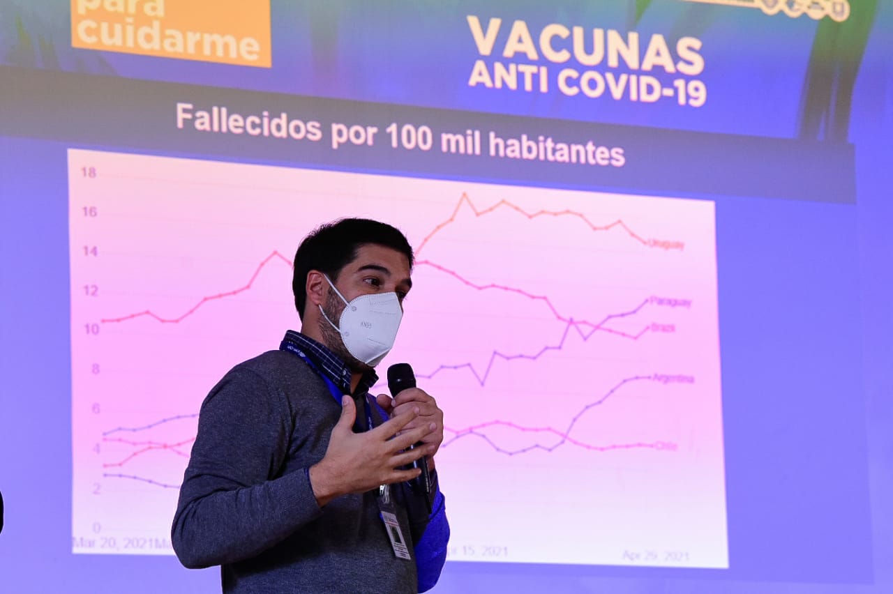 Dr. Guillermo Sequera, director de Vigilancia de la Salud. Foto: Ministerio de Salud.