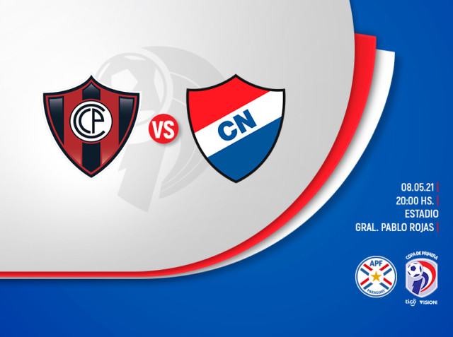 Cerro Porteño vs Nacional. Foto: APF.