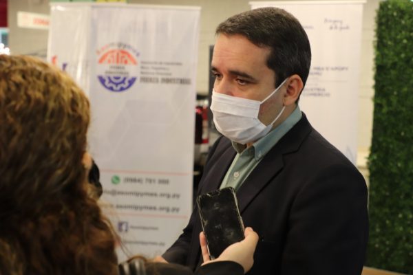 Isaac Godoy, titular del Viceministerio de Pymes. Foto: Agencia IP.