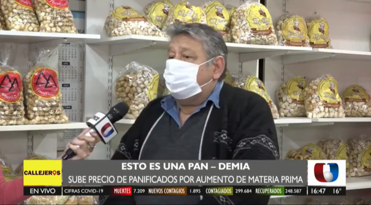 Gavino Dagogliano, representante del Centro de Propietarios de Panaderías