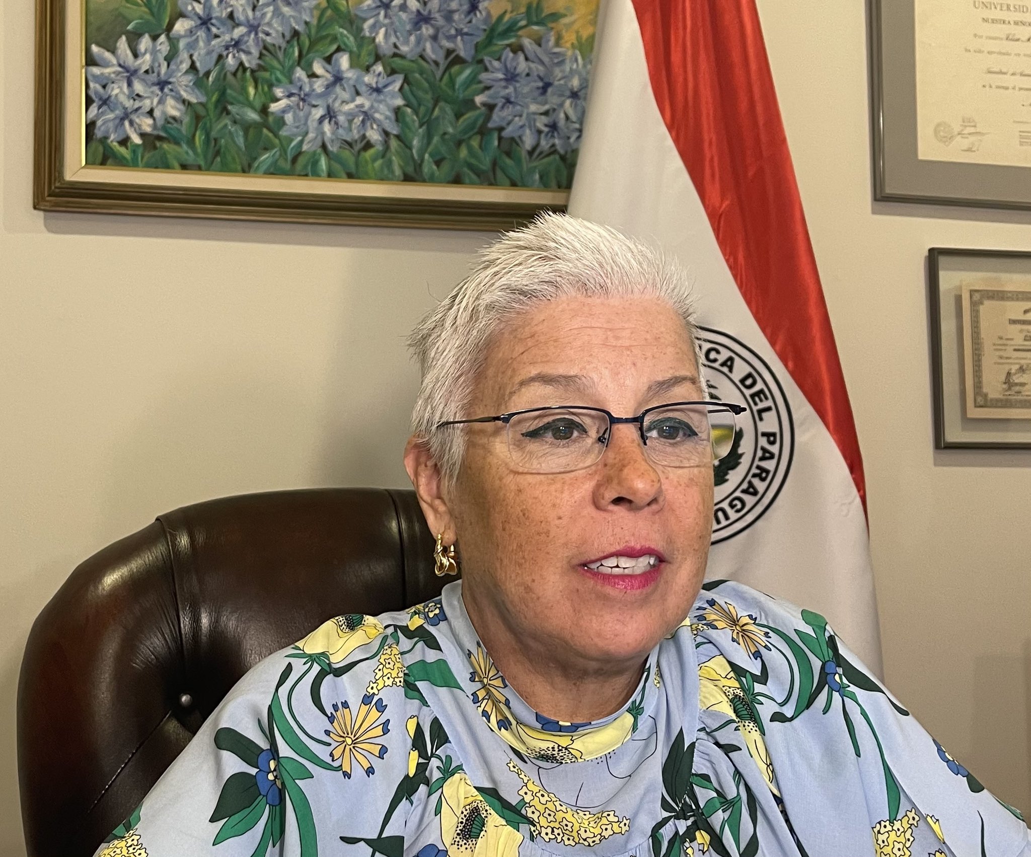 Falleció Elisa Ruiz Díaz, embajadora paraguaya ante la OEA