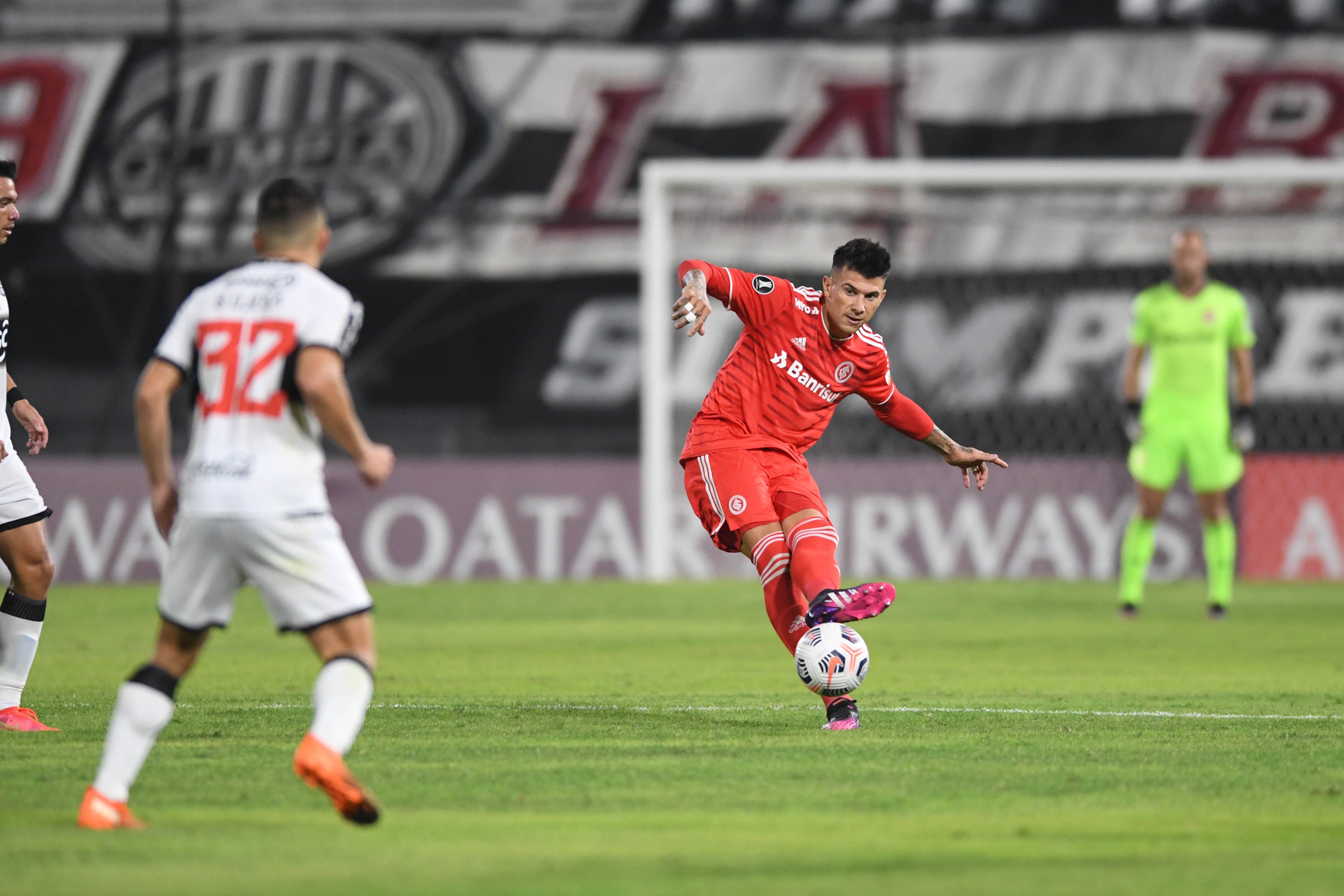 Inter derrotó por la mínima diferencia a Olimpia. Foto: @SCInternacional
