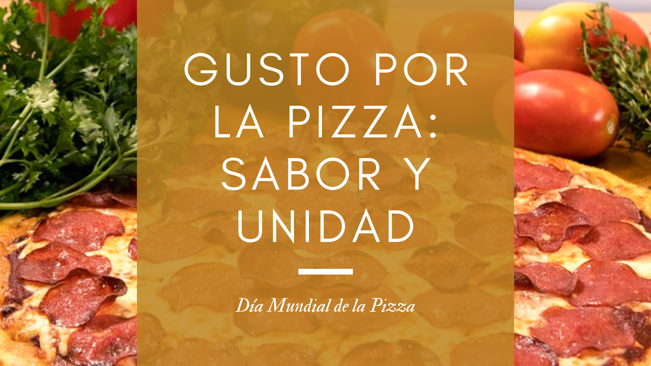 Gusto por la pizza: sabor y unidad. Foto: Gentileza.