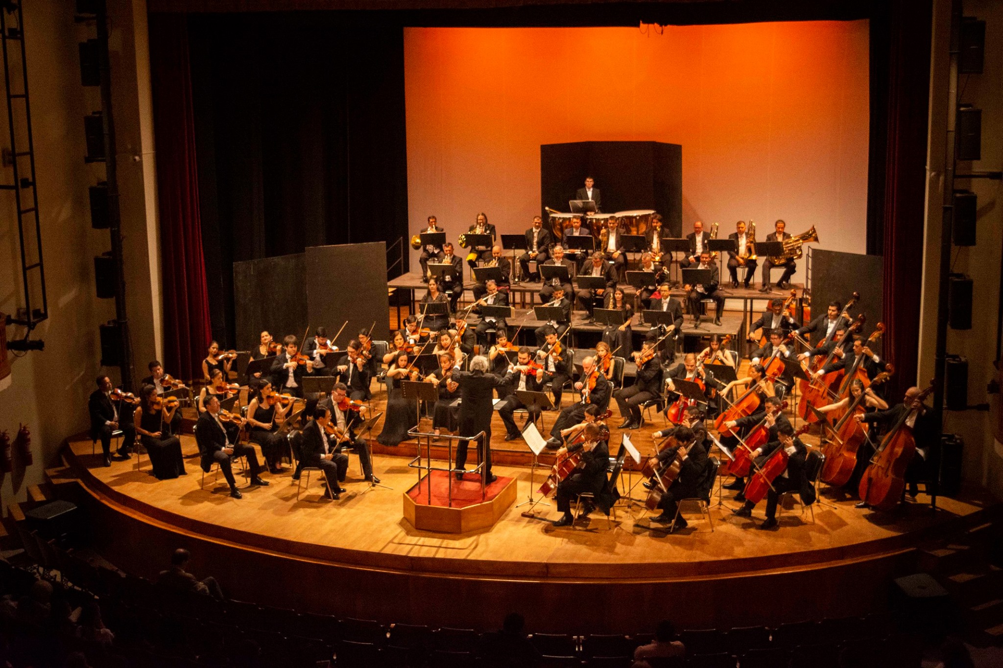 Orquesta Sinfónica de la Ciudad de Asunción. Foto: Cultura ASU.