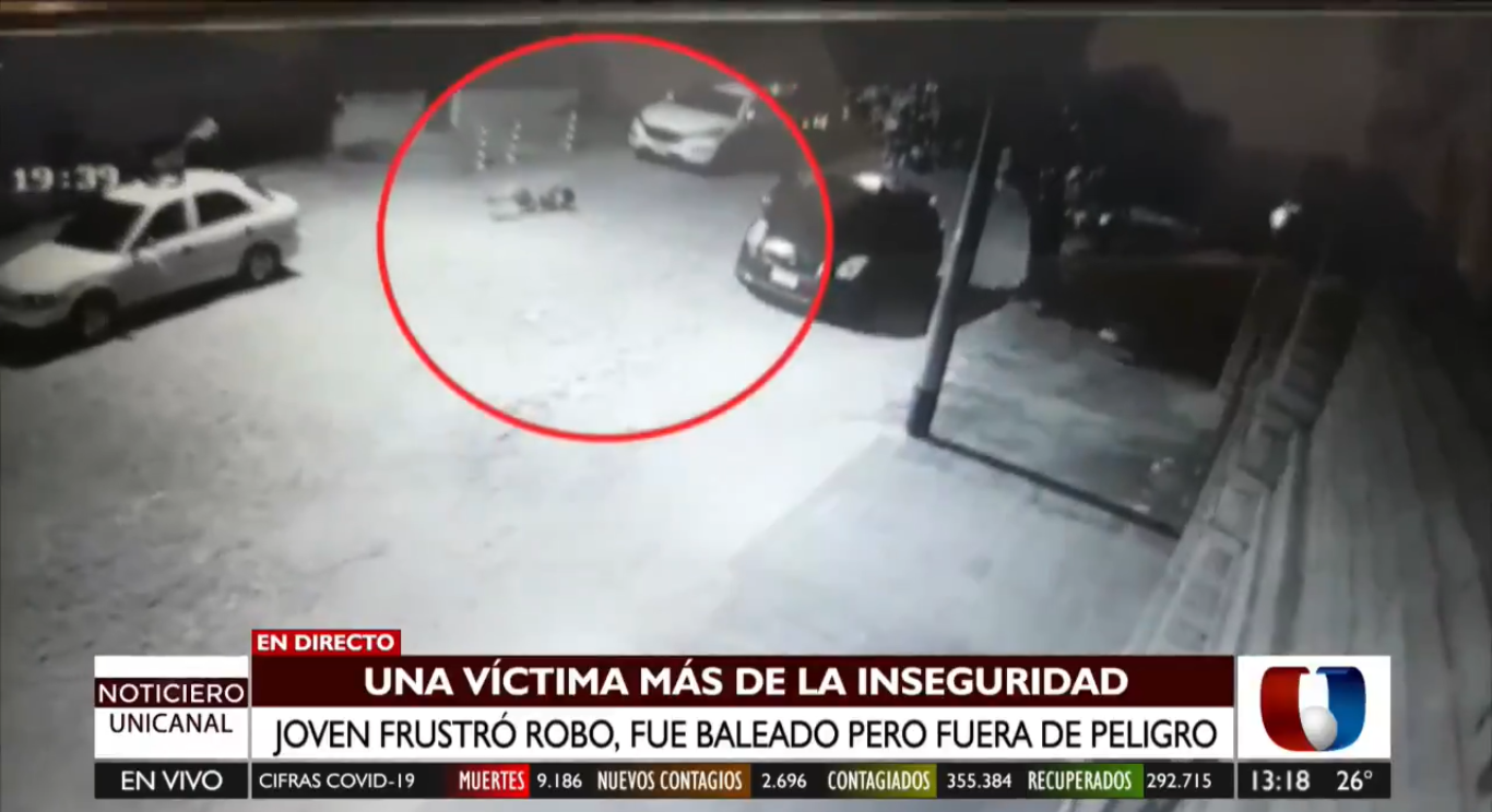 Joven baleado se encuentra fuera de peligro