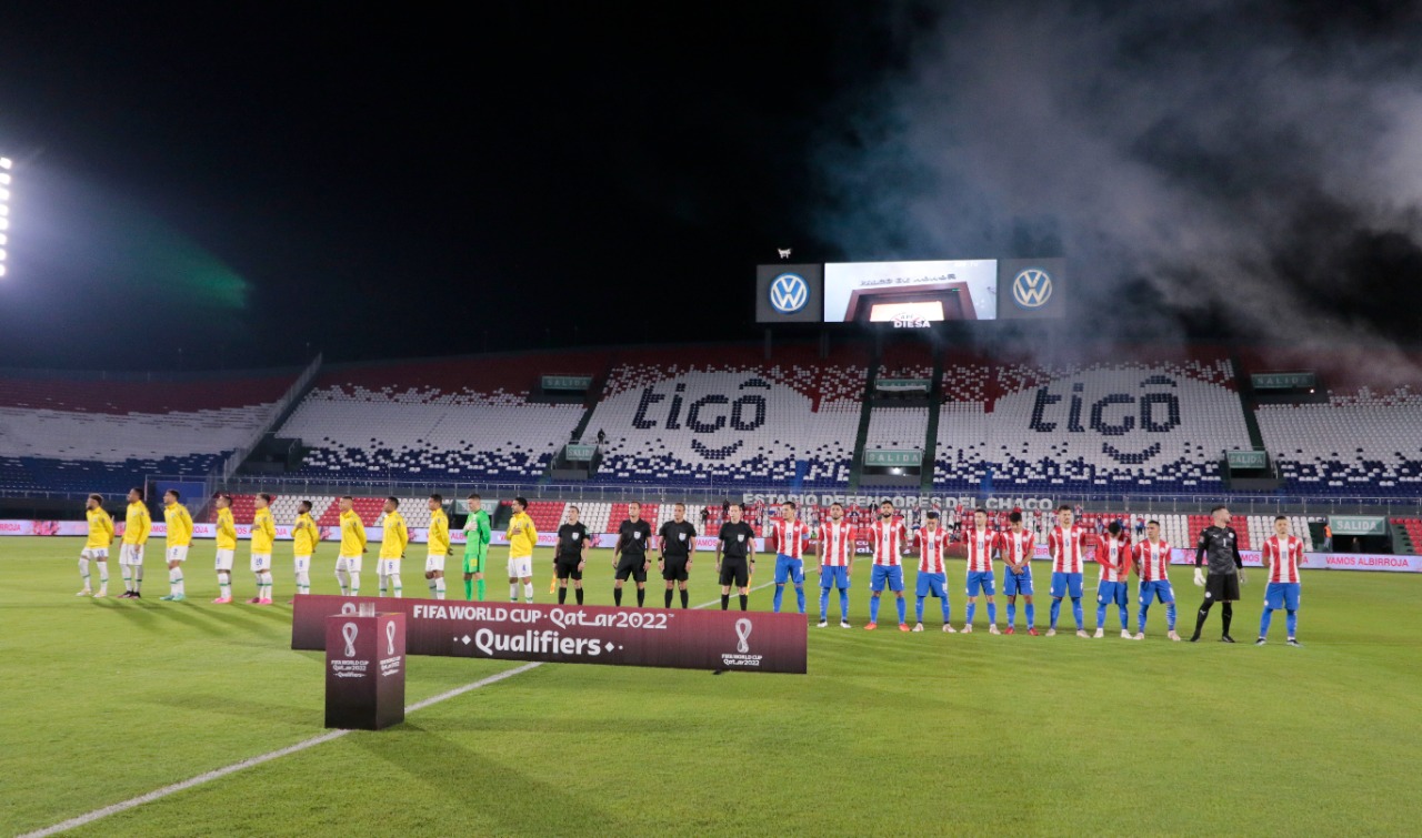 Finalizó el primer tiempo en Sajonia: Paraguay cae por la mínima ante Brasil