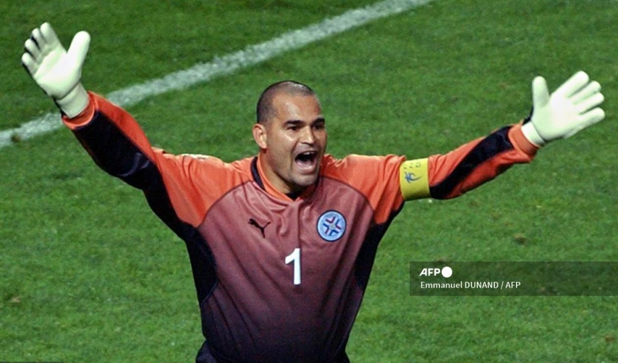 José Luis Chilavert, excapitán de la selección paraguaya.