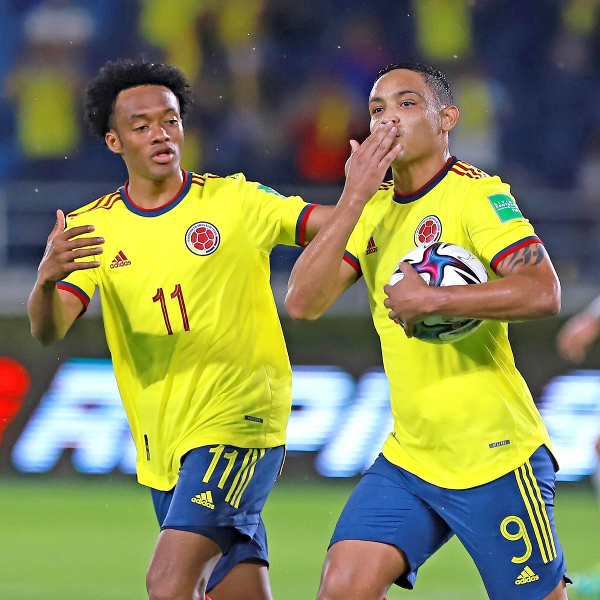 Los convocados de Colombia