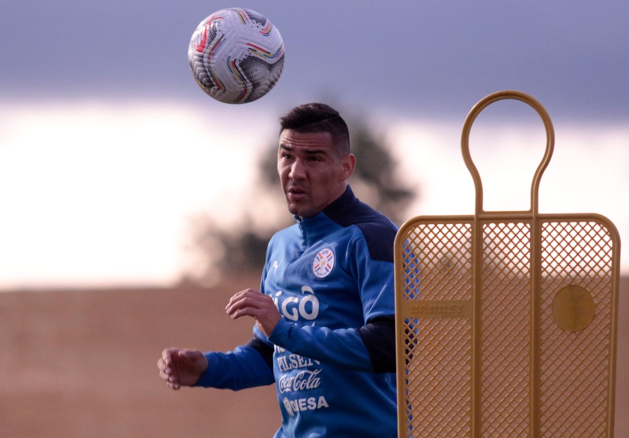 Fabián Balbuena, defensor de la selección paraguaya