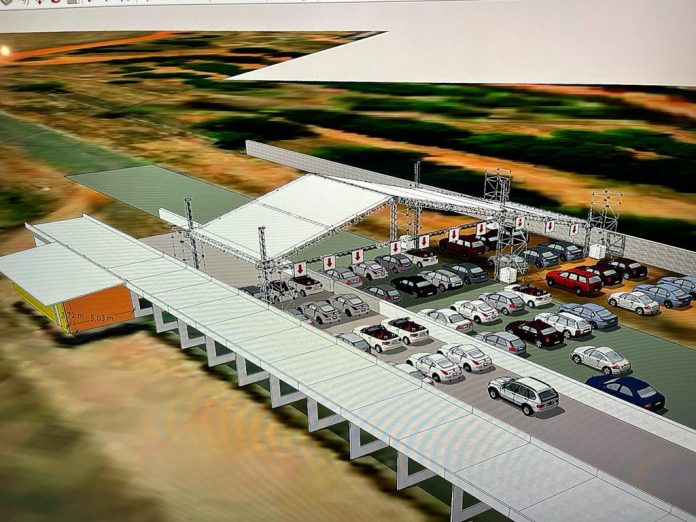 Megavacunatorio en Aratirí tendrá capacidad para recibir 8 mil autos por día