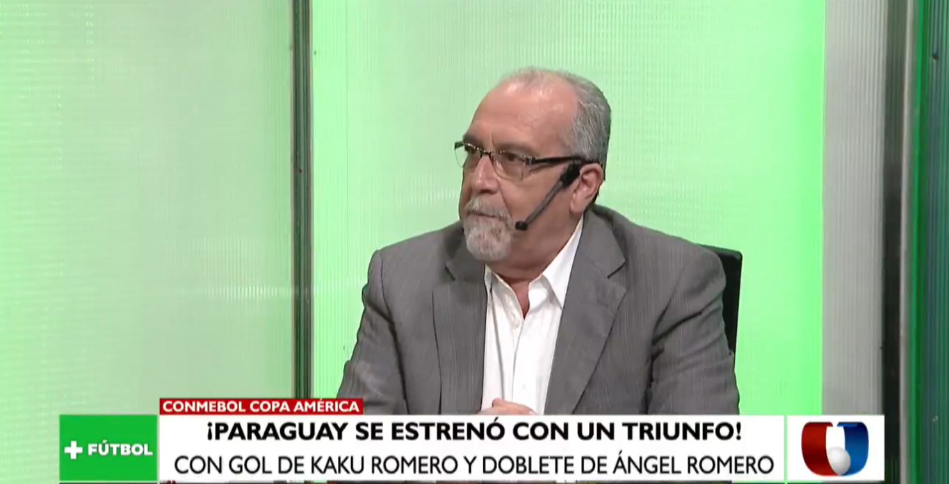 Análisis de J.J Bernabé, tras la victoria de Paraguay. Foto: captura de pantalla.