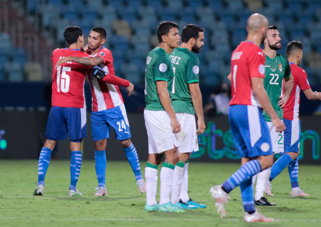 Paraguay venció a Bolivia por 3-1. Foto: @albirroja