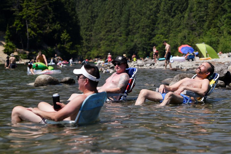 Estados Unidos y Canadá sufren histórica ola de calor. Foto: Reuters.