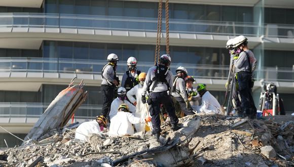 Miami: hallan otros cuerpos y número de muertes se eleva a 36