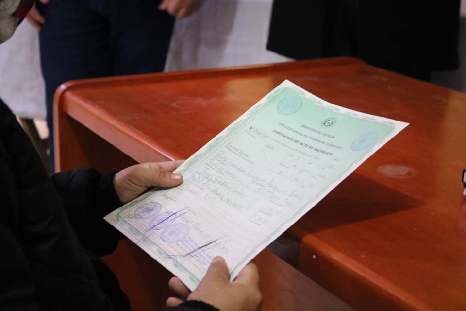 Registro Civil atenderá hasta 21:00 para expedición de certificado de nacimiento
