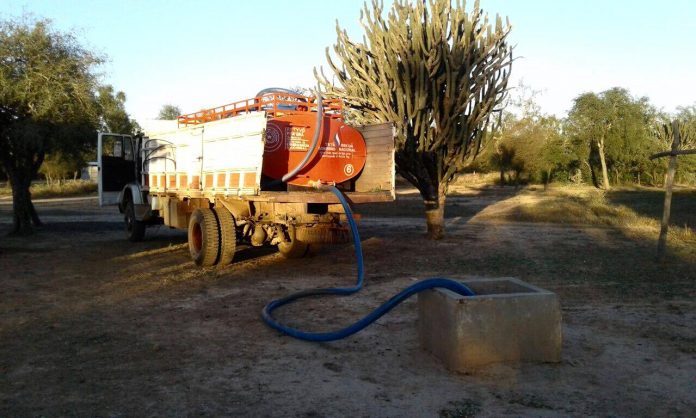 Sequía en el Chaco: coordinan provisión de agua para comunidades