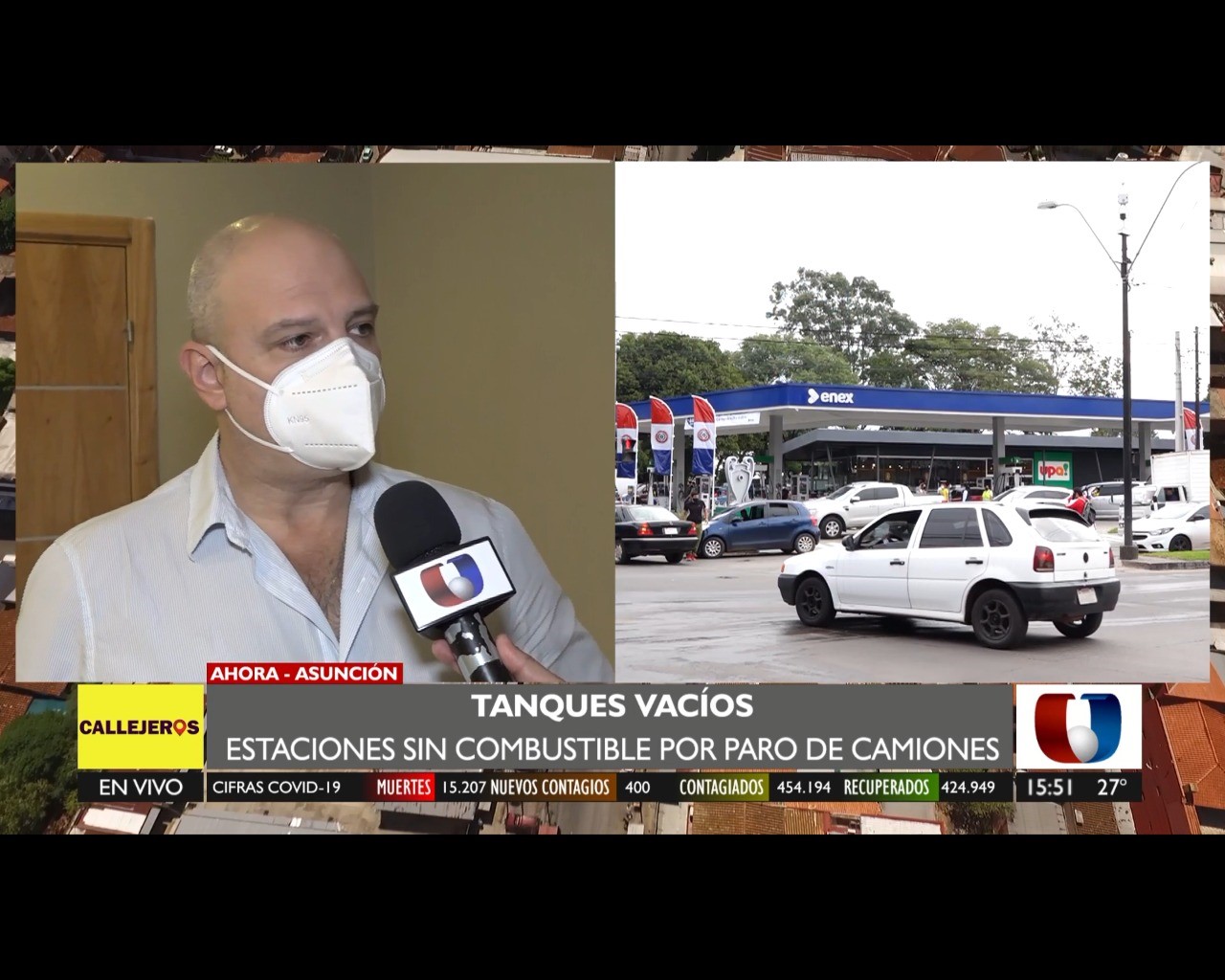 Miguel Corrales, presidente de Apesa. Foto: captura de video
