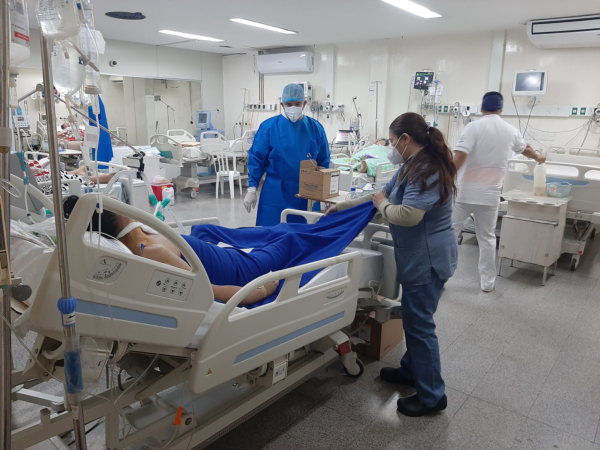 Hospital de Luque, sin pacientes covid en terapia intensiva