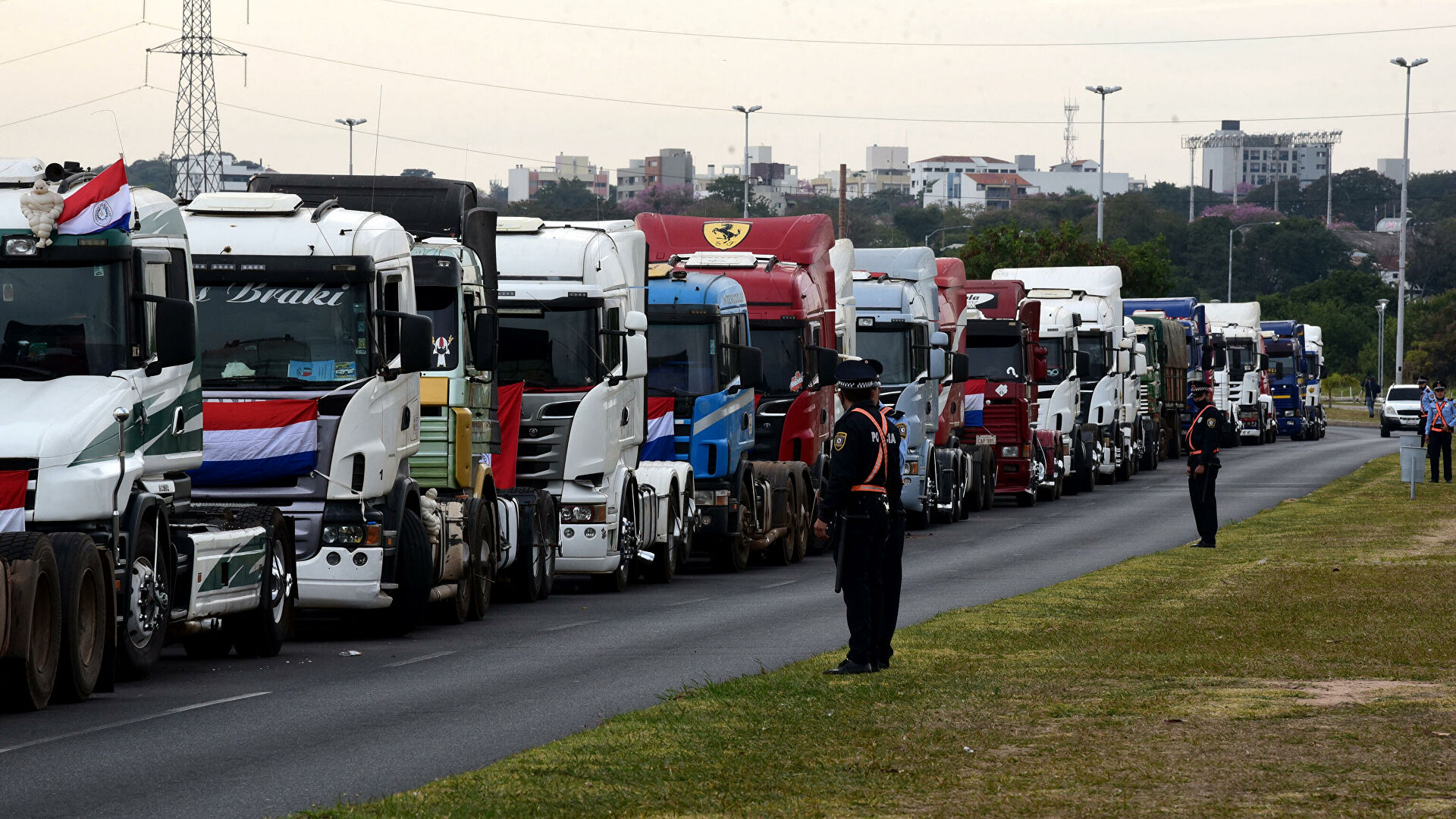 Imagen de referencia, paro de camioneros. Foto: gentileza.