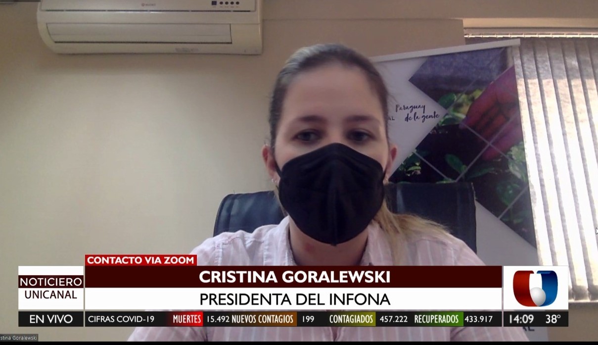 Cristina Goraleswski, presidenta de Infona
