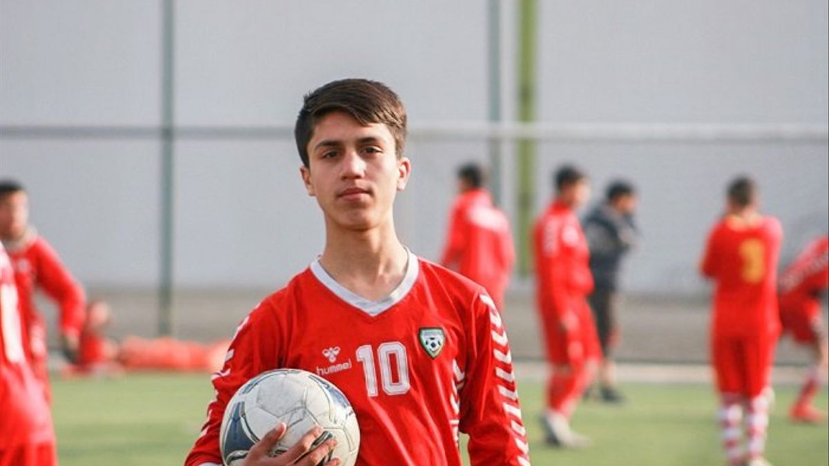 Seleccionado afgano muere al tratar de huir de su país. Foto: gentileza.