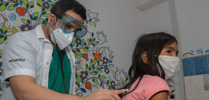 Salud exhorta a padres a cuidar del crecimiento de sus niños. Foto: MSP.