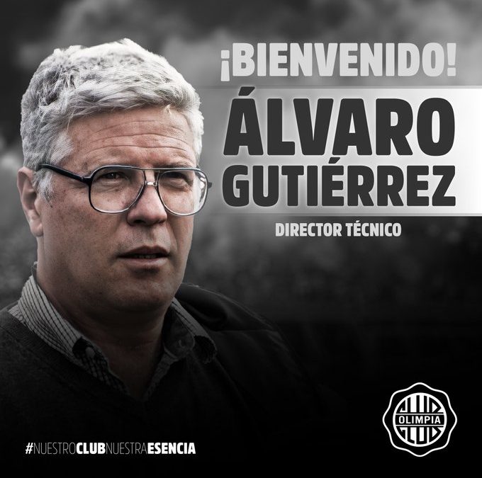 Álvaro Gutiérrez es nuevo técnico del Olimpia