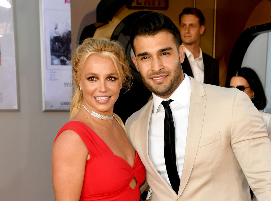 Britney y Sam Asghari. Foto: gentileza.